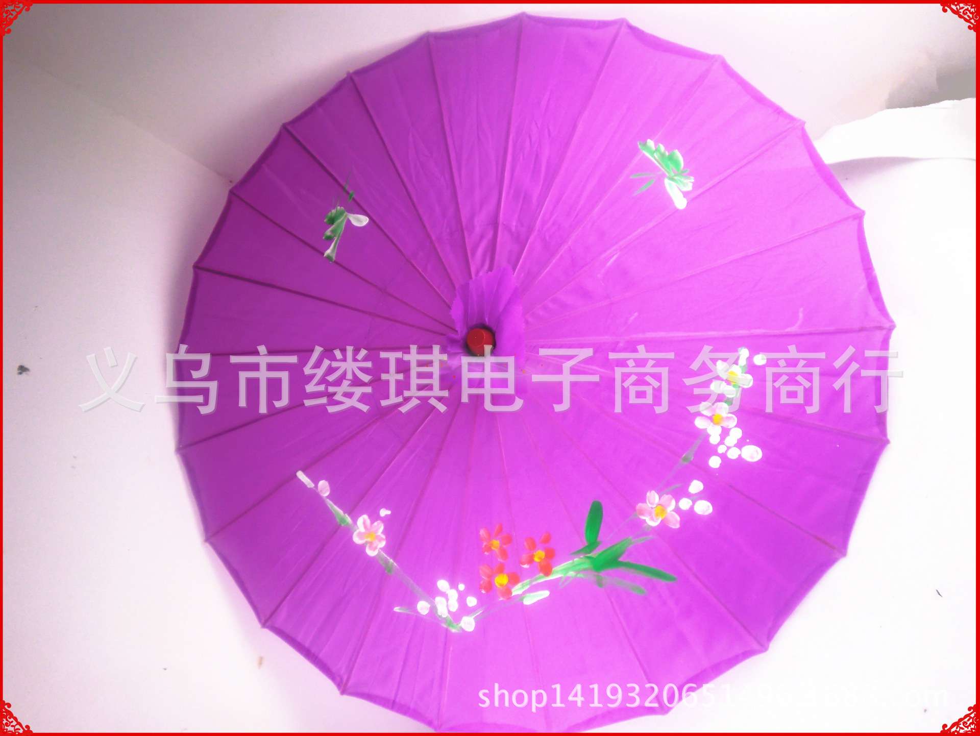 竹手工艺伞 舞蹈用伞 民族伞古装儿童跳舞伞绸布伞景区旅游大布伞-阿里巴巴