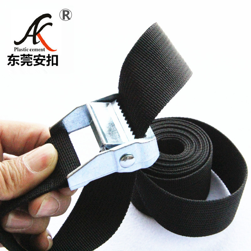 厂家直销货物打包带金属压扣带行李带锌合金收纳箱子丙纶带黑色-阿里巴巴
