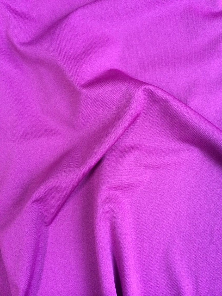 【热销产品】供应75D冰凉丝涤氨弹力平纹针织布柔滑 凉爽 透气