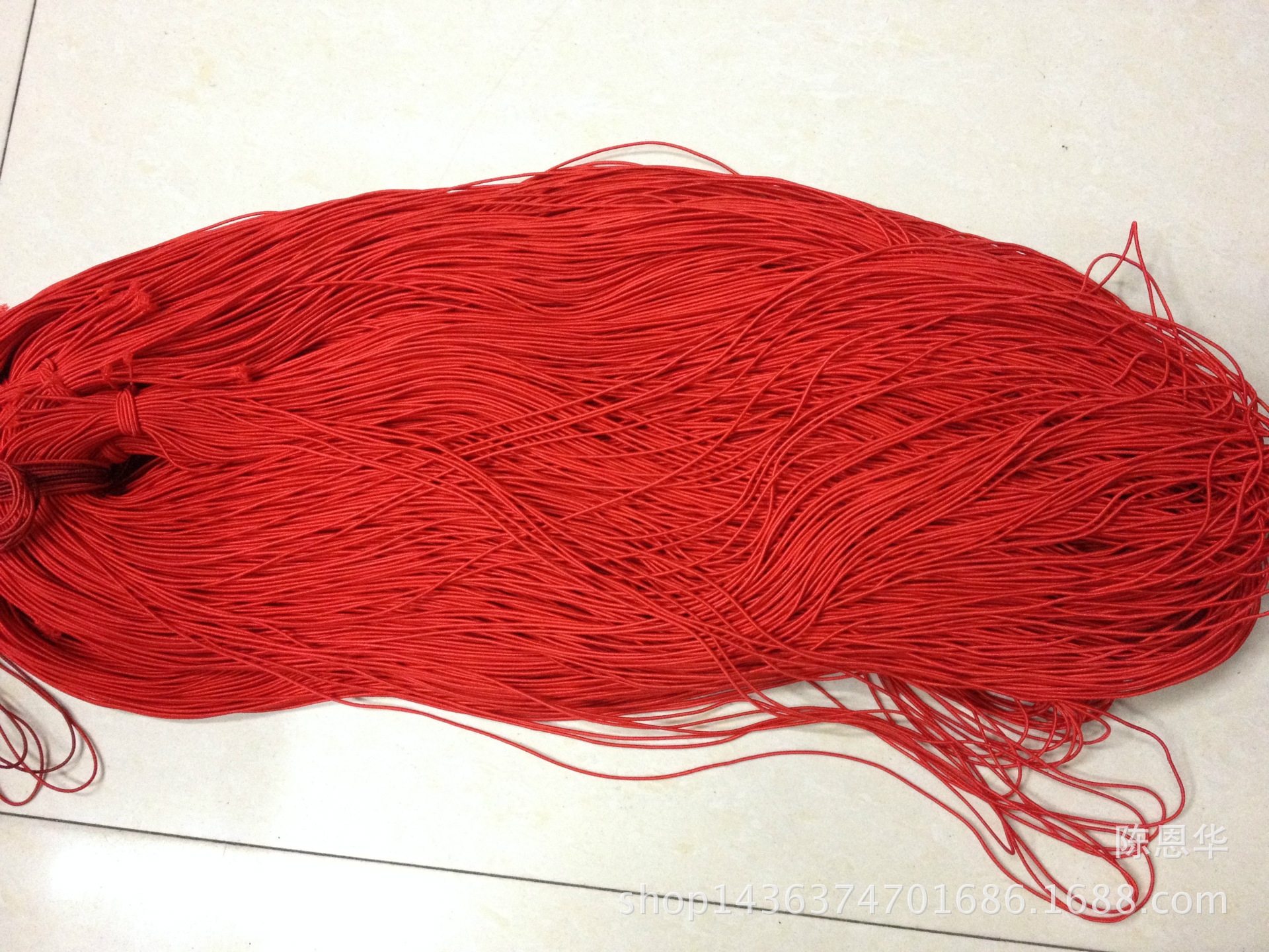 1.0mm弹力绳 进口乳胶丝松紧绳 彩色可选现货