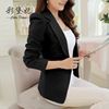 Spring summer fitted trend classic suit jacket for leisure, Korean style, long sleeve