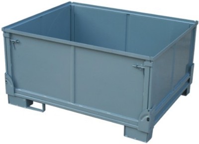 multi-function welding Heavy steel plate Metal fold Steel turnover box Tin stacking Material box customized