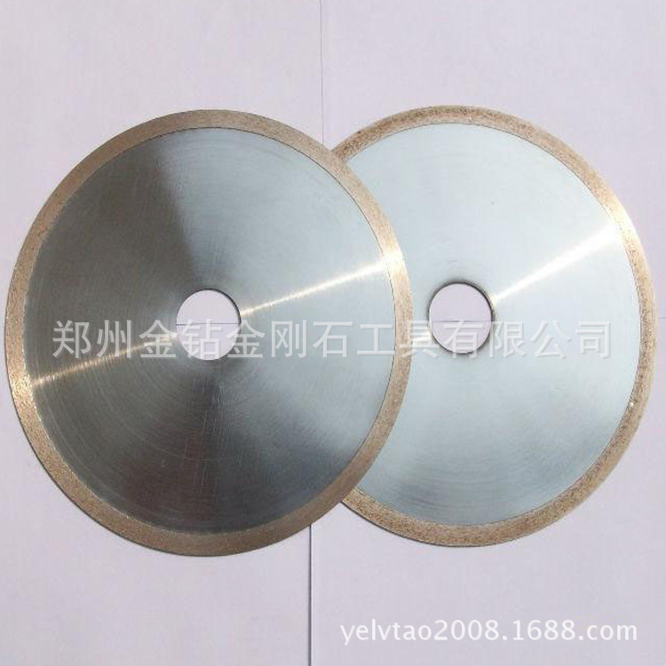 蓝宝石晶体专 用超 薄金刚石切割片/锯片  青铜烧结金属片