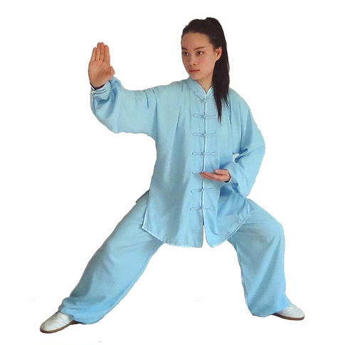 Tai chi clothing kung fu tops and pants uniforms for women and men Cotton and Taifu training suit Taiquan martial arts morning exercise performance suit 