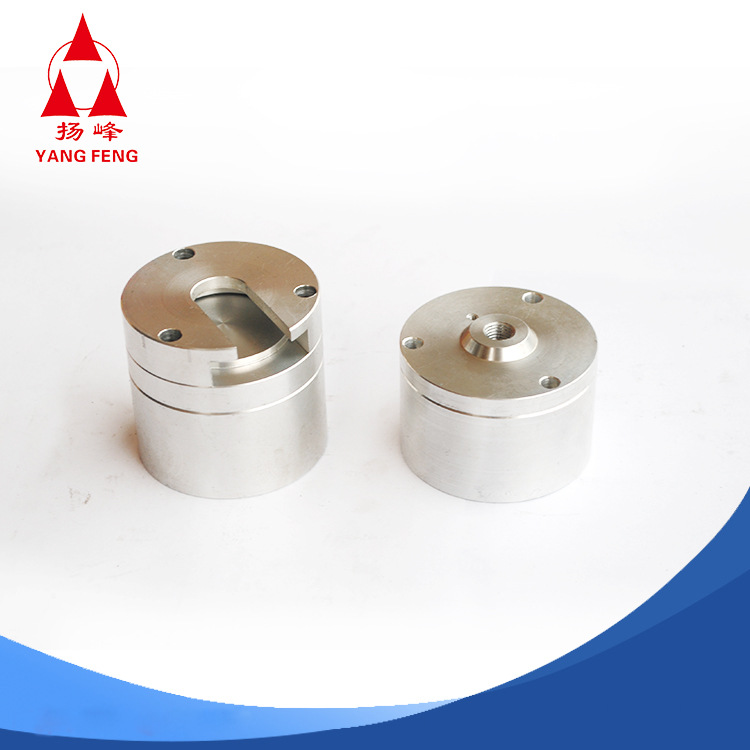 【扬峰】三连体气缸轴承套压盖 镗床用铝气缸座陶机配件 厂家直供