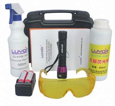 LUYOR-6802 水基荧光检漏仪 用于水循环系统 污水追踪，渗漏检测