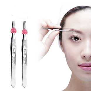 E310 Eyebrow clip Tweezers Eyebrow Artifact Stainless steel Epilation Tweezers Mustache Beauty tool wholesale