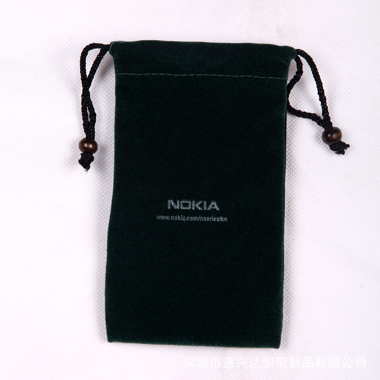 专业生产各款 手机保护袋  刺绣绒布袋  压印绒布袋 束口袋