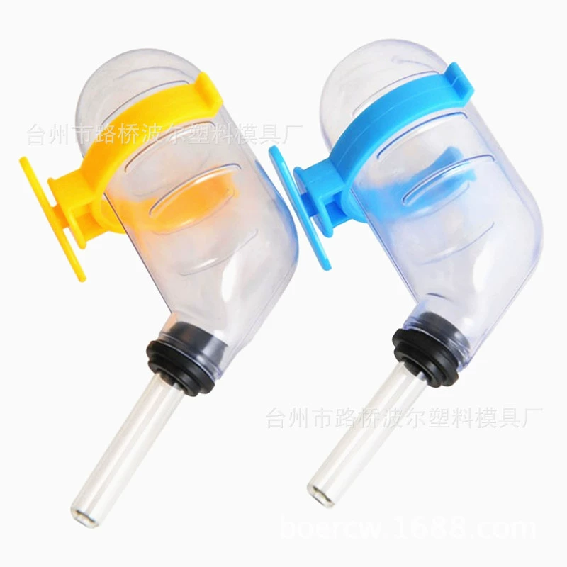 Оптовая Продажа с фабрики Boer хомяк поилка 50 мл Вакуумный чайник с пряжкой Кролик морская свинка Золотой медведь чайник