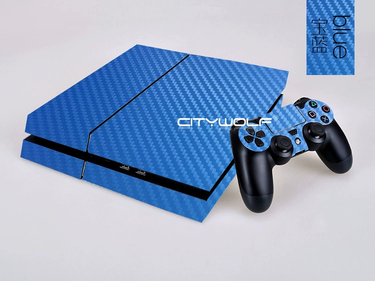 PS4 Sticker PS4 Host Body Sticker PS4 Carbon Fiber Sticker PS4 Body Sticker Nhãn dán màu Gửi Gửi Xử lý Sticker - PS kết hợp