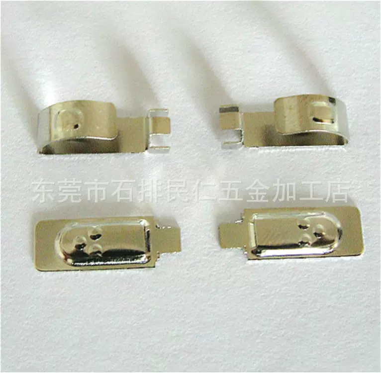 厂家直供五金铍铜弹片环保镀镍机械五金加工可寄样冲压加工精密