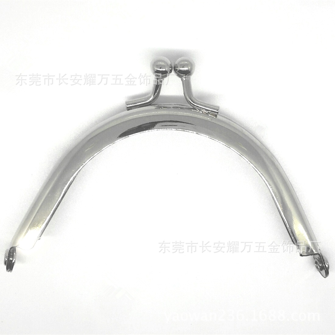 厂家专业批发半月弯形钱包夹扣 手袋较子 五金包夹