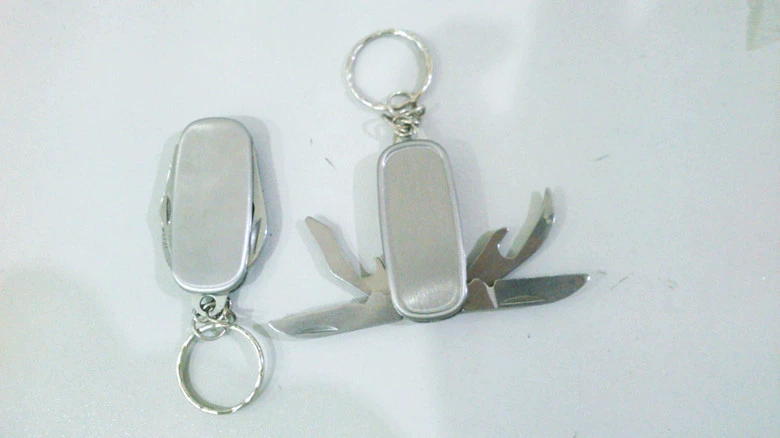 Фабричный рекламный старый многофункциональный нож Многофункциональный брелок Рекламный Подарочный нож