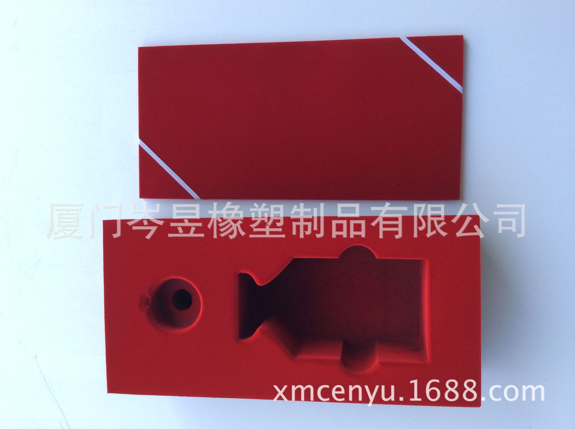 厂家供应 酒盒内衬 EVA内盒植绒 高档酒包装