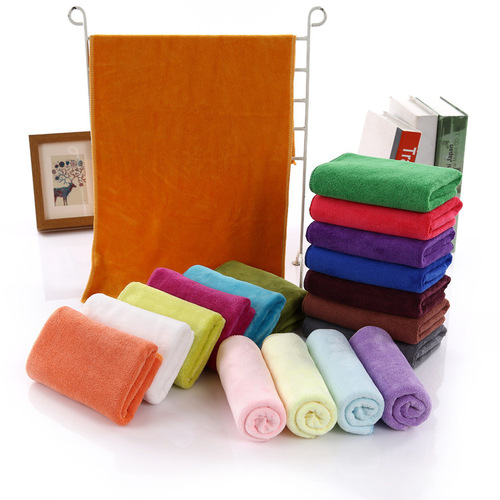 Manufacturer wholesale microfiber towel car wash towel car wipe towel 35*75 beauty salon quick-drying thickened hair drying towel