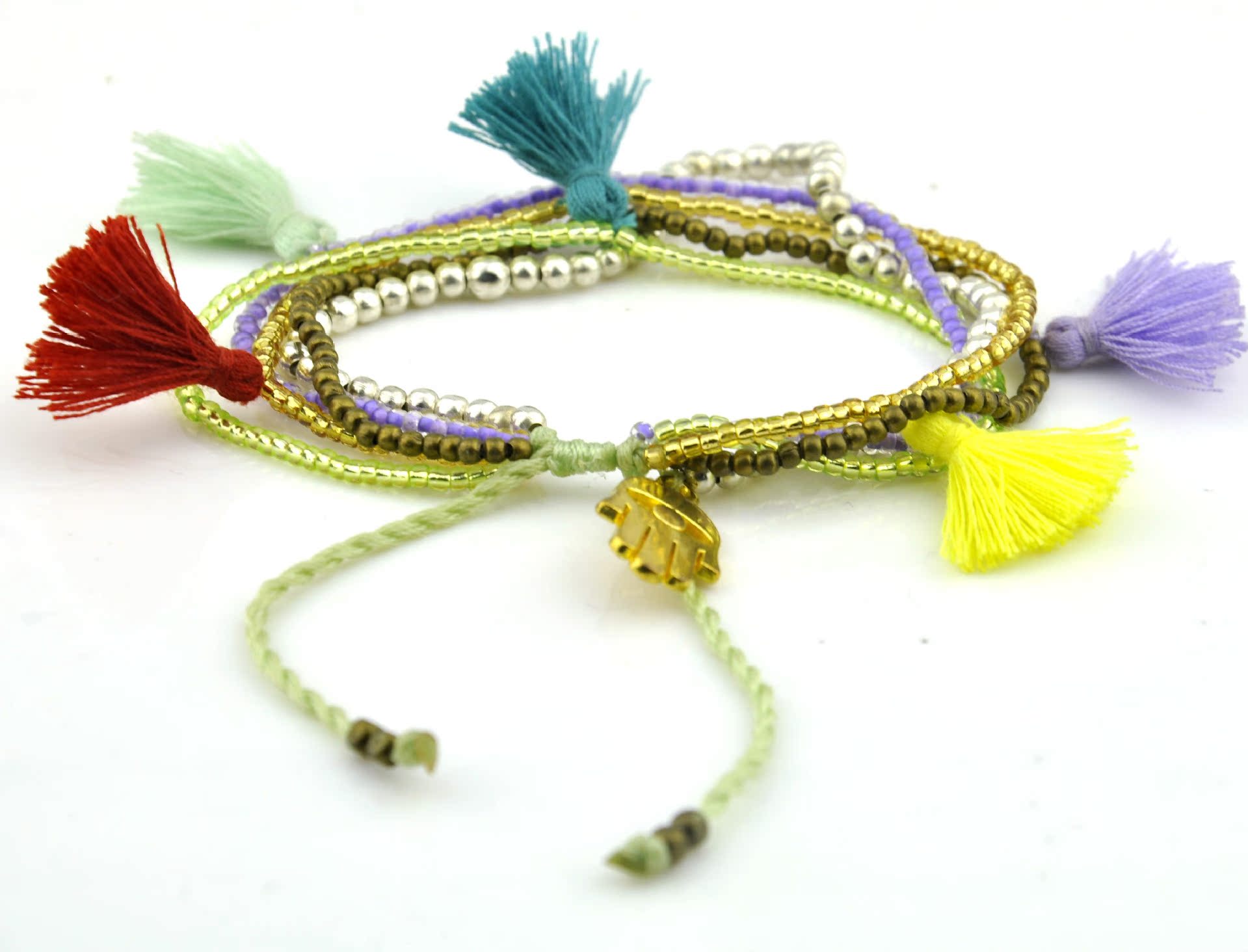 Crystal&CZ Korea Geometric bracelet(Picture 1) NHHG0171-Picture-1