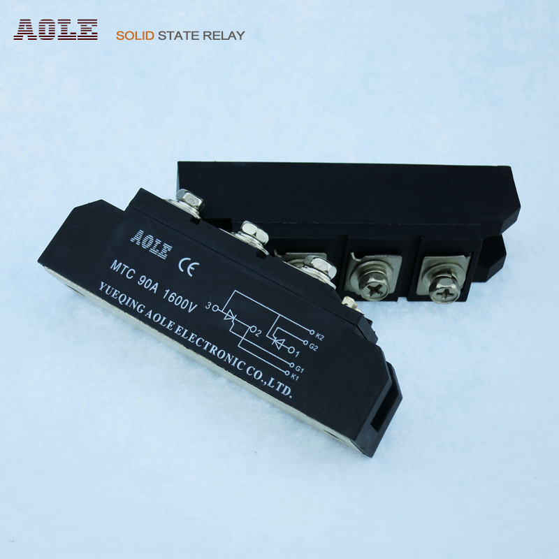 直销奥乐AOLE可控硅晶闸管模块MTC90A1600V2000V现货包邮