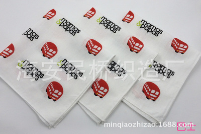 方巾婴儿用品 卡通印花英国单层宝宝口水巾喂奶巾 速卖通儿童手帕