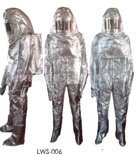 消防隔热服耐高温防护服 铝箔防火服  1000辐射温度度铝箔隔热服