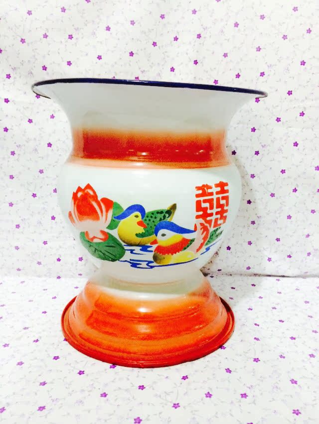 【厂家直销】搪瓷高脚痰盂 质优耐用 多款可选 老式搪瓷痰盂-阿里巴巴