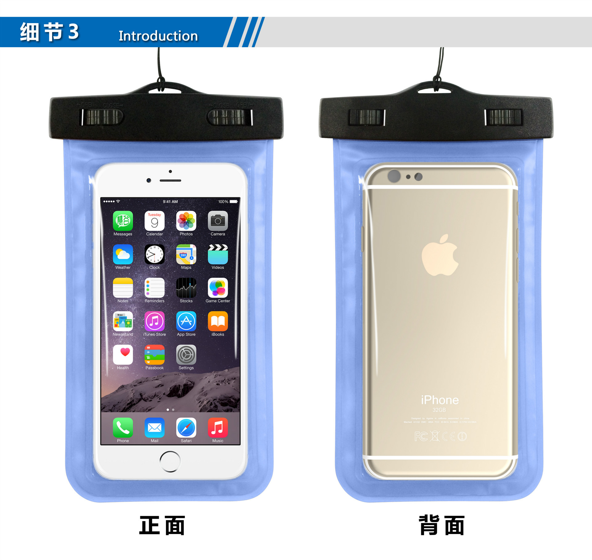 手机保护套-2019新款 适用于iPhone11 6.1防水壳 iphoneXR...