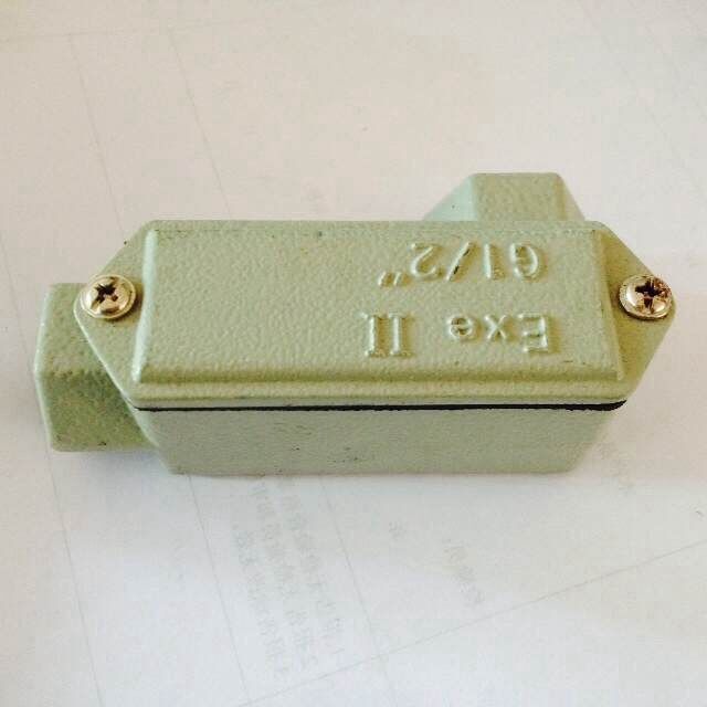 宏聚BGH系列防爆穿线盒带盖直通/三通/左右通/弯通