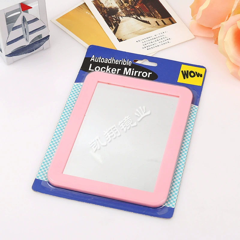 Polyurethane handheld square small mirror, new collection, direct factory sales