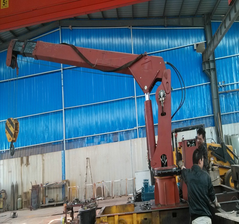 非开挖水平钻吊机SQ5SB2/水平定向钻附属机/液压随车起重机厂家
