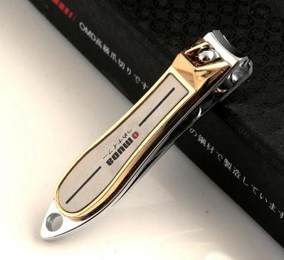 Gold Plated hot sale golden Ohmeda Gold-plated nail clippers 3007-13 Nail cutters Gift Manicure
