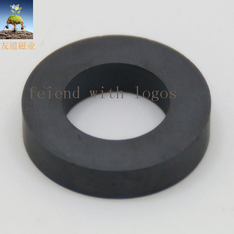 厂家供应永磁磁环 高性能 铁氧体圆环 磁铁 教学用磁 切割磁
