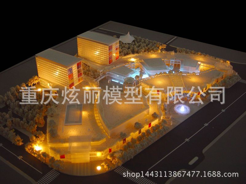 杭州大拇指商城模型 (2)