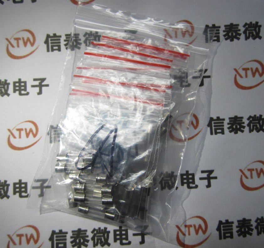 5*20MM （0.5A-20A）250V 混装保险管包 10种常用规格 (每种5只)