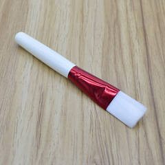 Meineqi factory directly supplies wooden handle facial mask brush facial mask brush cosmetic brush, beauty treatment, separate packaging, cosmetic utensils, flat head