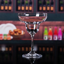 石岛水晶鸡尾酒杯 玛格丽特高脚杯酒杯 透明玻璃气泡杯创意