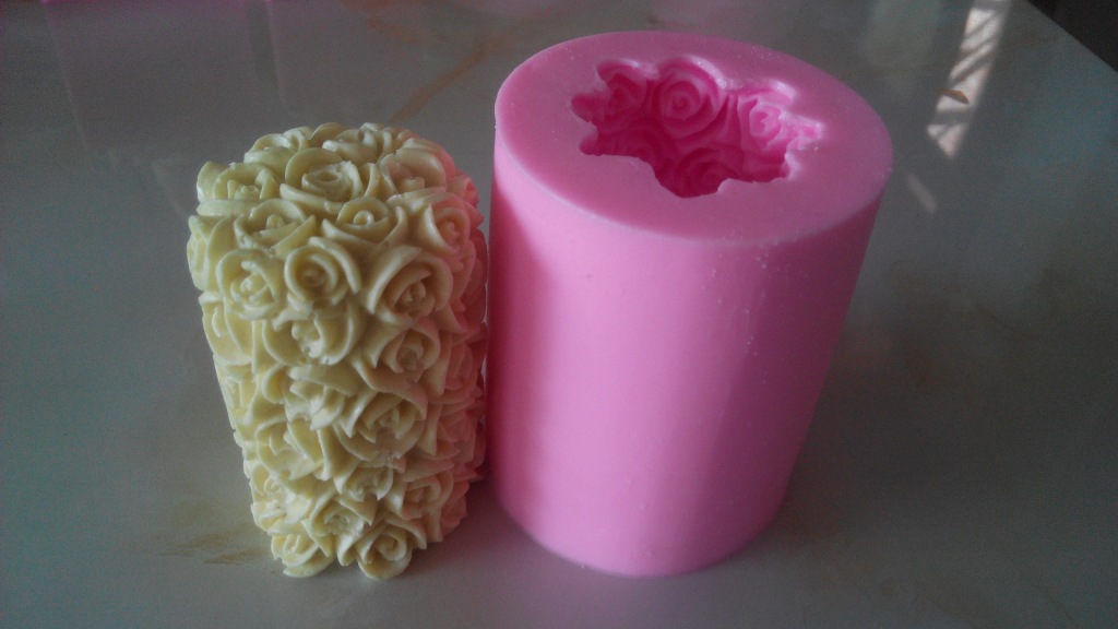 Flor columna modelado de exportación de comercio exterior molde de pastel líquido fondant molde de silicona herramienta de decoración de pasteles