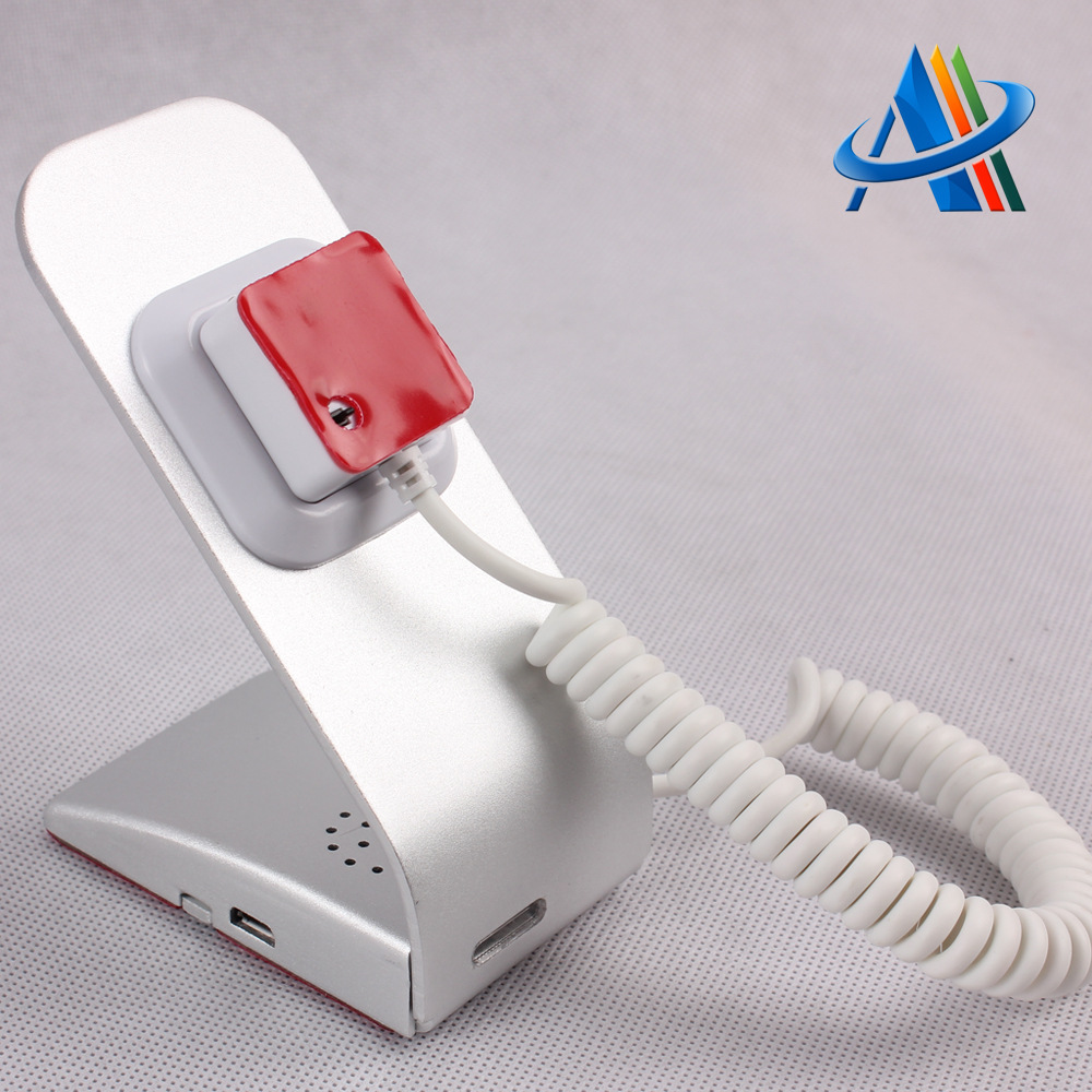 2019新款手机防盗器 手机柜台展示防盗支架锁 平板充电拔线报警器