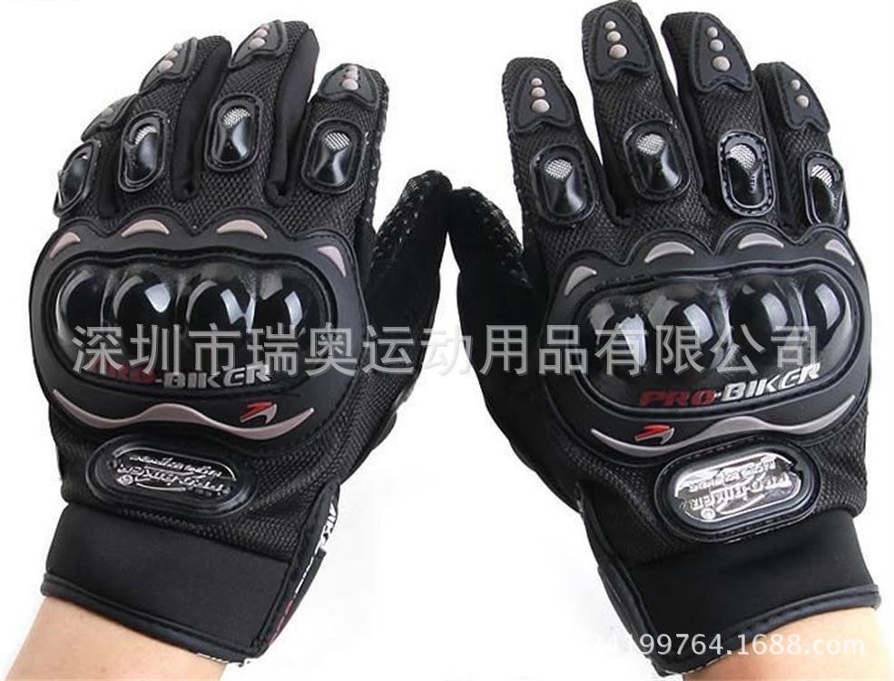 Productos genuinos de carreras de motos guantes de montar dedo completo verano off-road montar motocicleta guantes Knight Negro Azul Rojo