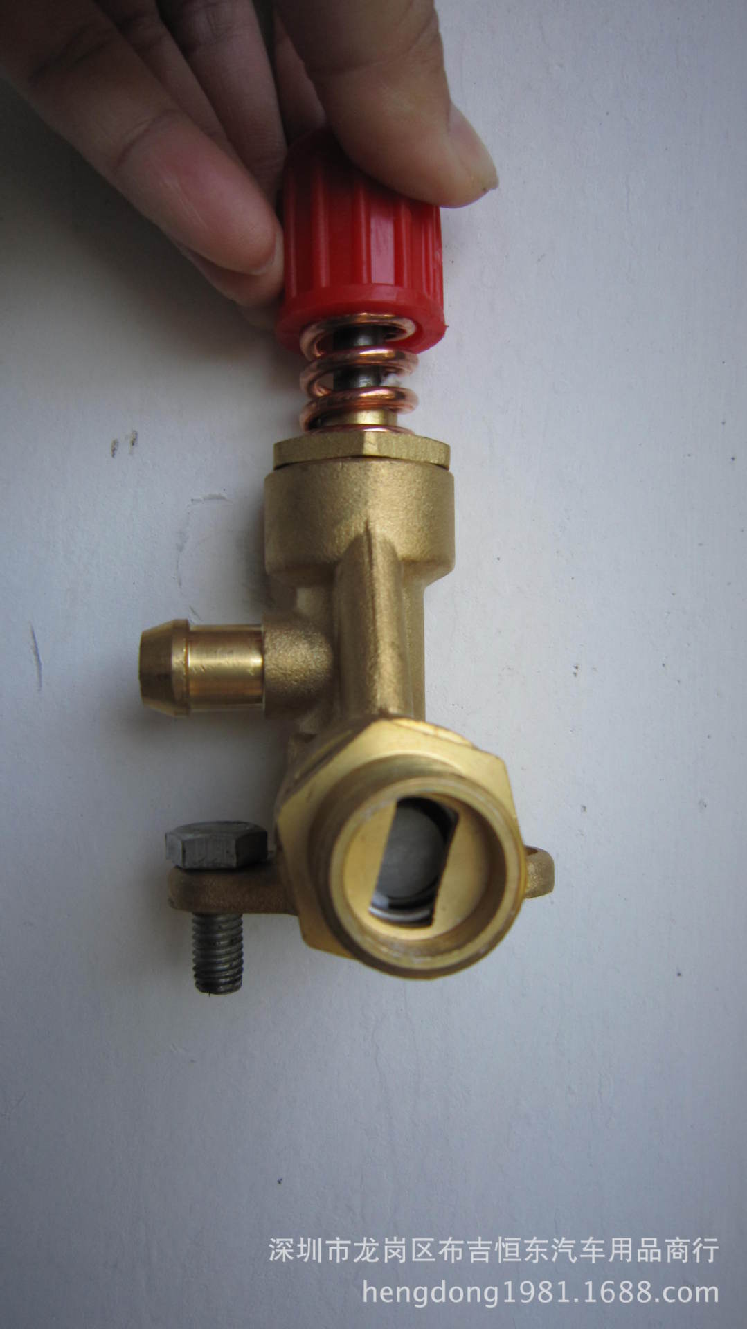 上海神龙258型358型高压清洗机洗车泵刷车器洗车机配件调压阀