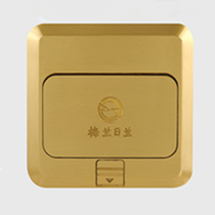 梅蘭日蘭 全銅防水彈起式五孔電源地面插座 二三級地插正品批發