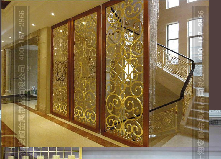 上海浦东|铜艺|屏风|隔断|花格|格栅|来图加工|厂家定制|设计安装