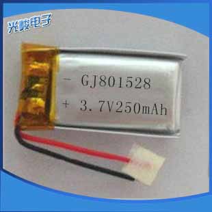 厂家生产 蓝牙音箱锂电池 801528 充电音箱锂电池 插卡音箱电池