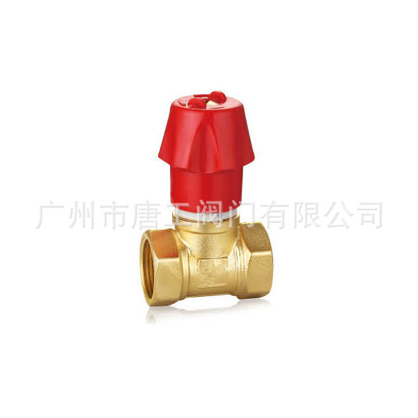 厂家直供磁性防冻锁闭调节阀 黄铜采暖手动调节阀 暖气铜调节阀