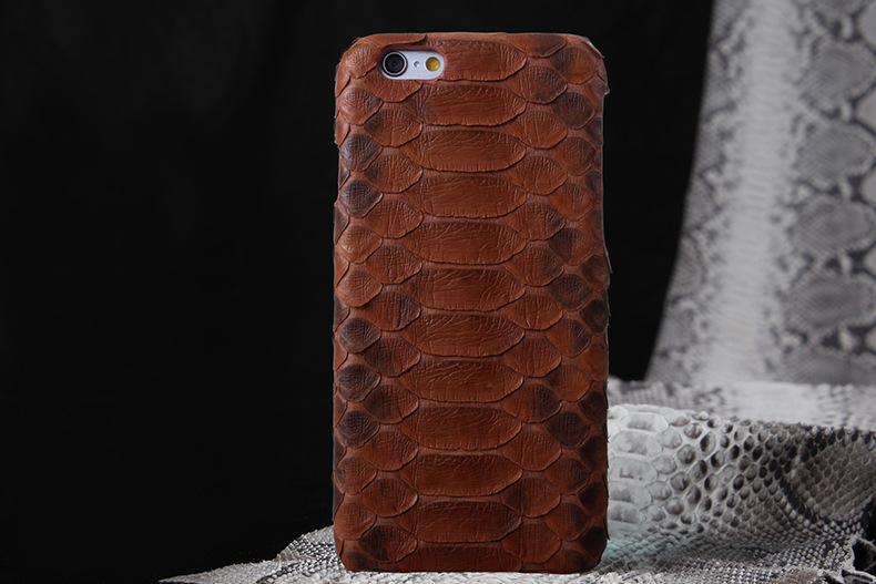 i-idea Handmade Luxury Genuine Real Python Snake Skin Leather Case Cove for Apple iPhone 6S Plus/6 Plus & iPhone 6S/6