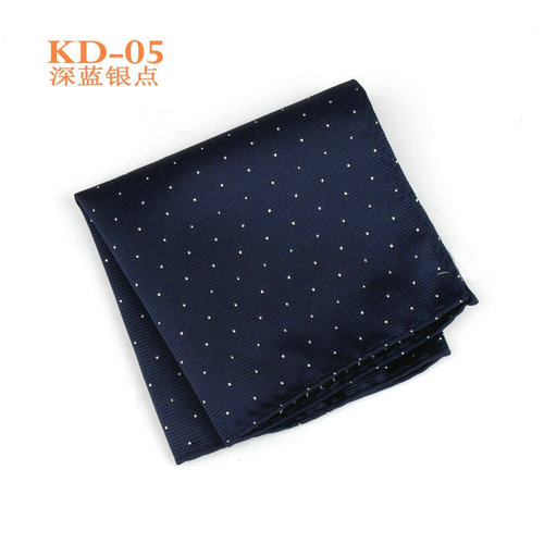 Men's handkerchief square towel 2017 hot online sales polyester material fashionable polka dot small polka dot suit pocket towel wholesale