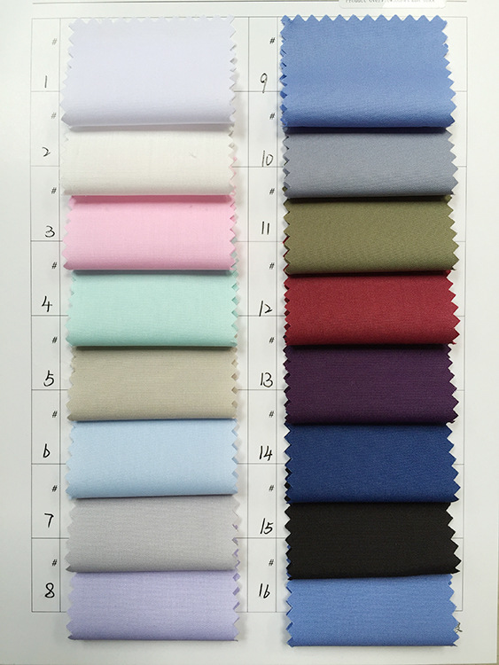 现货供应 新款 超细涤纶纤维 纯色 柔软细腻 时装 衬衫面料