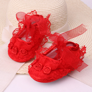 one piece shoes walking shoes cotton shoes soft soled antiskid baby shoes princess shoes