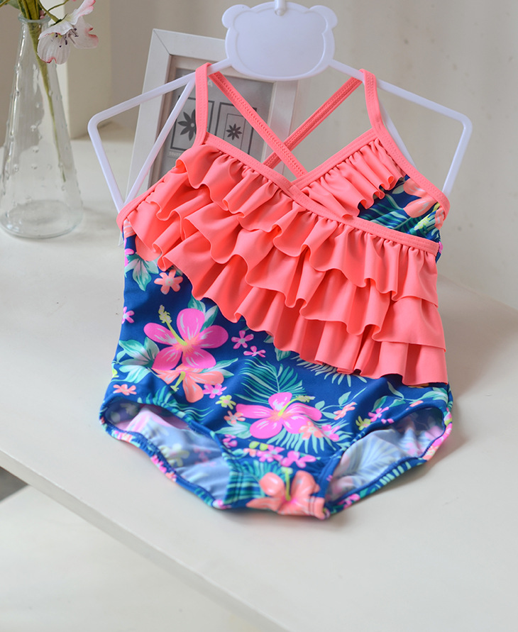 Orange children's swimwear