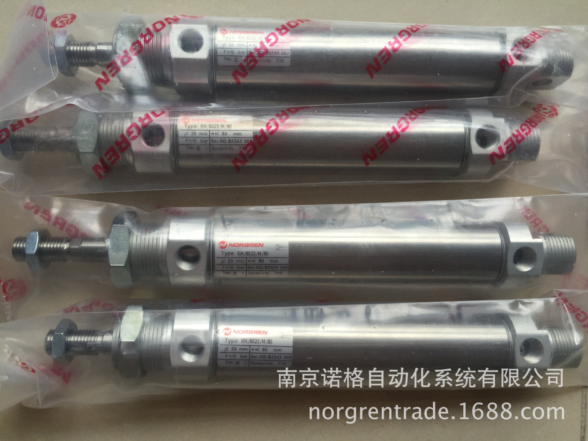 NORGREN圆筒气缸RM/8025/M/80特价销售