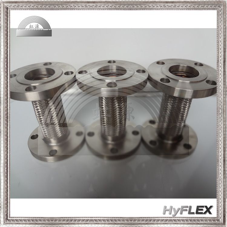 不锈钢波纹软管 法兰连接式金属软管 江苏省常州市软连接生产厂家