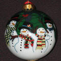 厂家生产玻璃内画球/圣诞球挂件/内画玻璃球挂件/圣诞节装饰